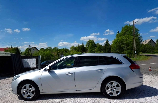 Opel Insignia cena 26900 przebieg: 208000, rok produkcji 2009 z Ząbkowice Śląskie małe 529